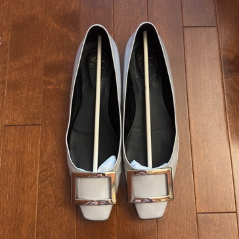Roger Vivier Patent Leather Ballet Flat
